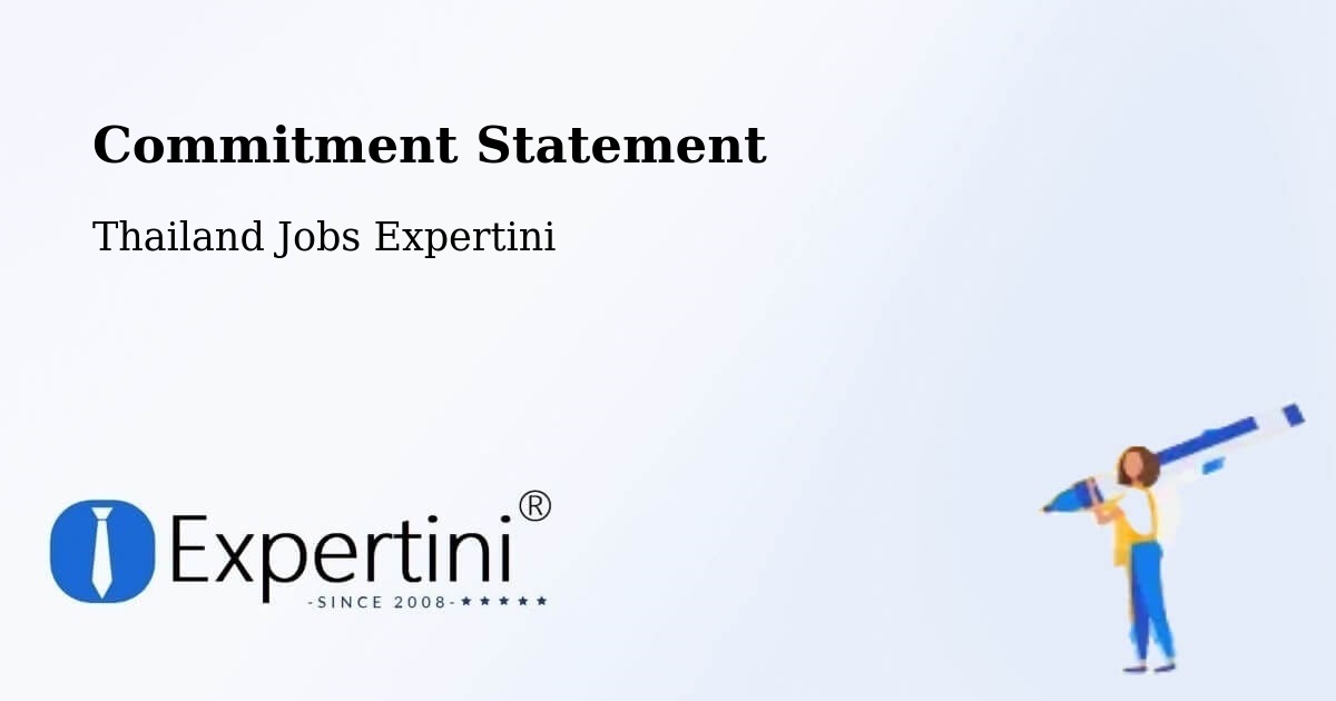Corporate Commitment – Amphoe Nong Chang - Thailand Jobs Expertini