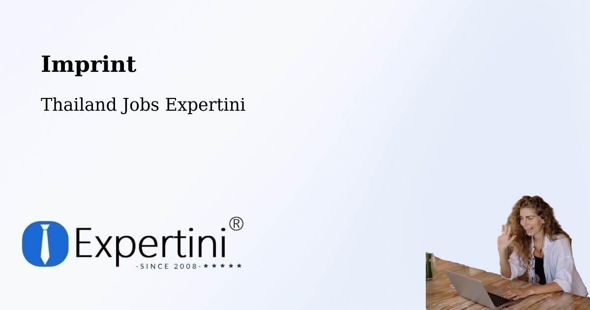 Imprint – Amphoe Nong Chang - Thailand Jobs Expertini