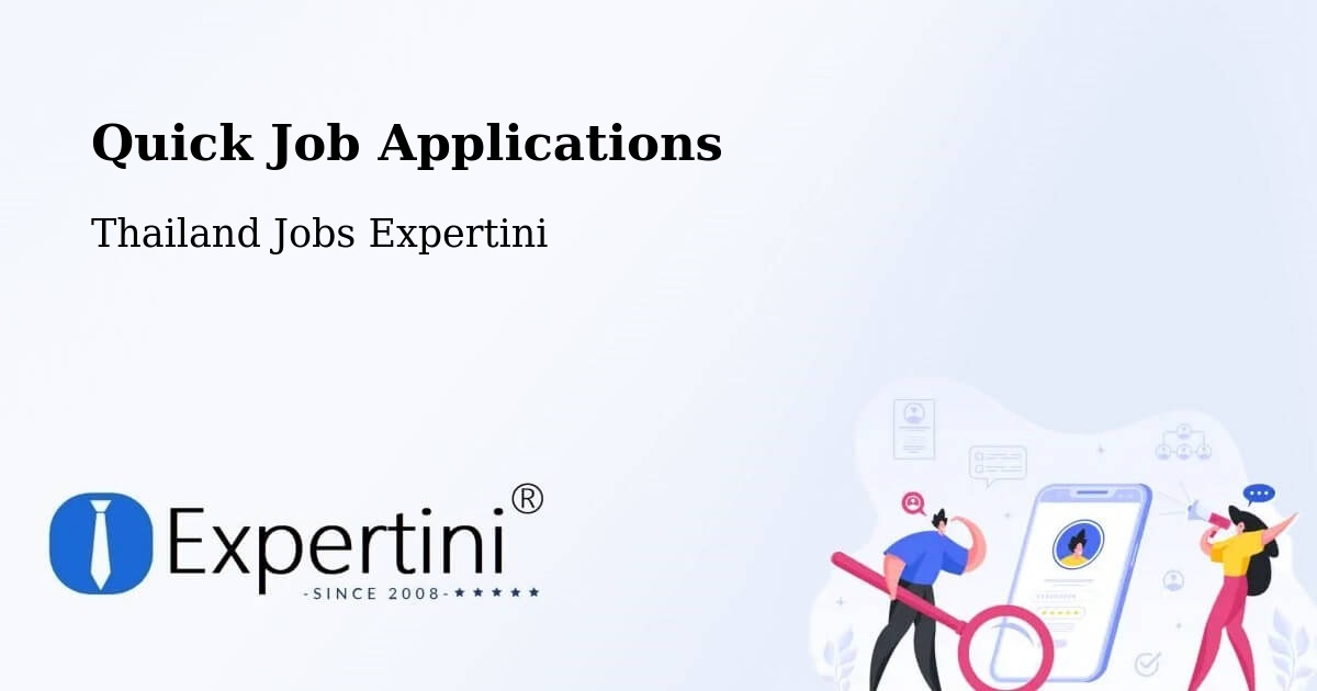 Quick Apply Feature – Amphoe Nong Chang - Thailand Jobs Expertini